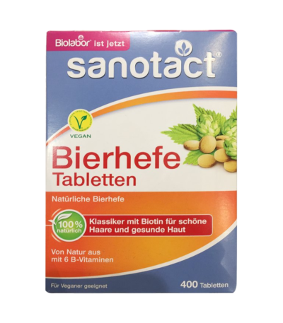 sanotact levure de biere 400 comprimes