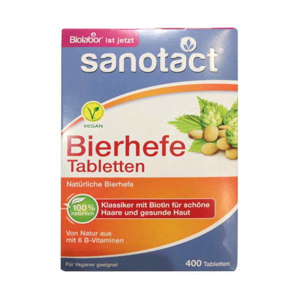 sanotact levure de biere 400 comprimes