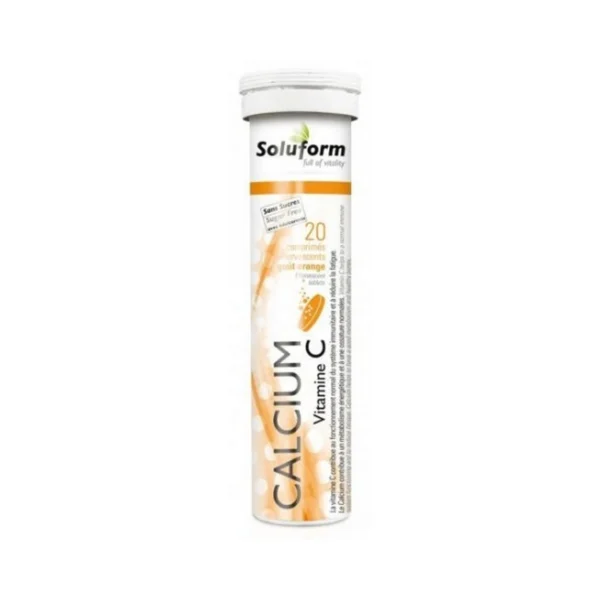 soluform calcium vitamine c 20 comprimes effervescents