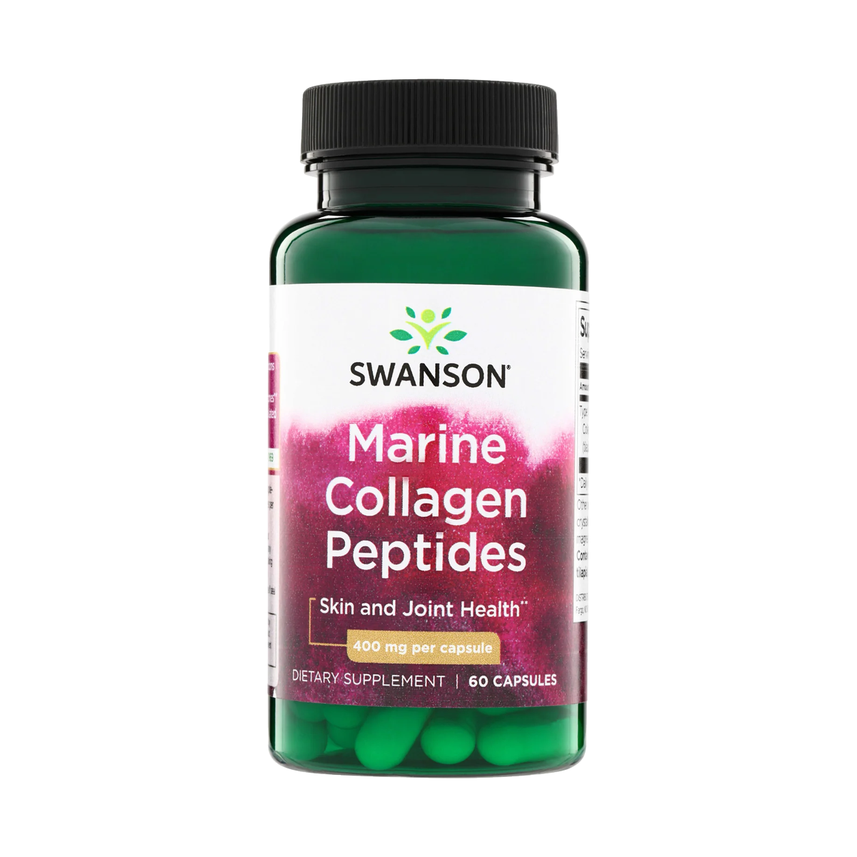 swanson peptides de collagene marin 400 mg 60 capsules swanson peptides de collagene marin 400 mg 60 capsules