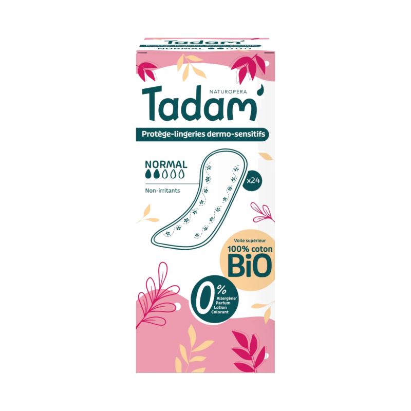 tadam' protege-lingeries dermo-sensitifs normal x24