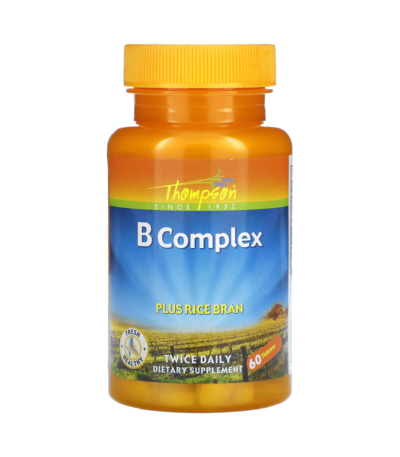 thompson b complex plus son de riz 60 comprimes