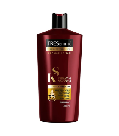 tresemme keratin smooth marula oil shampooing 700 ml