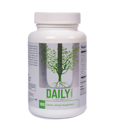 universal nutrition daily formula multivitamines 100 comprimes