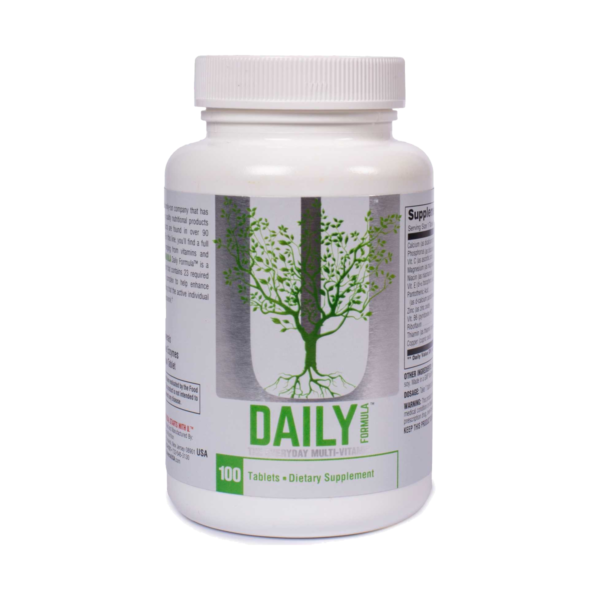 universal nutrition daily formula multivitamines 100 comprimes