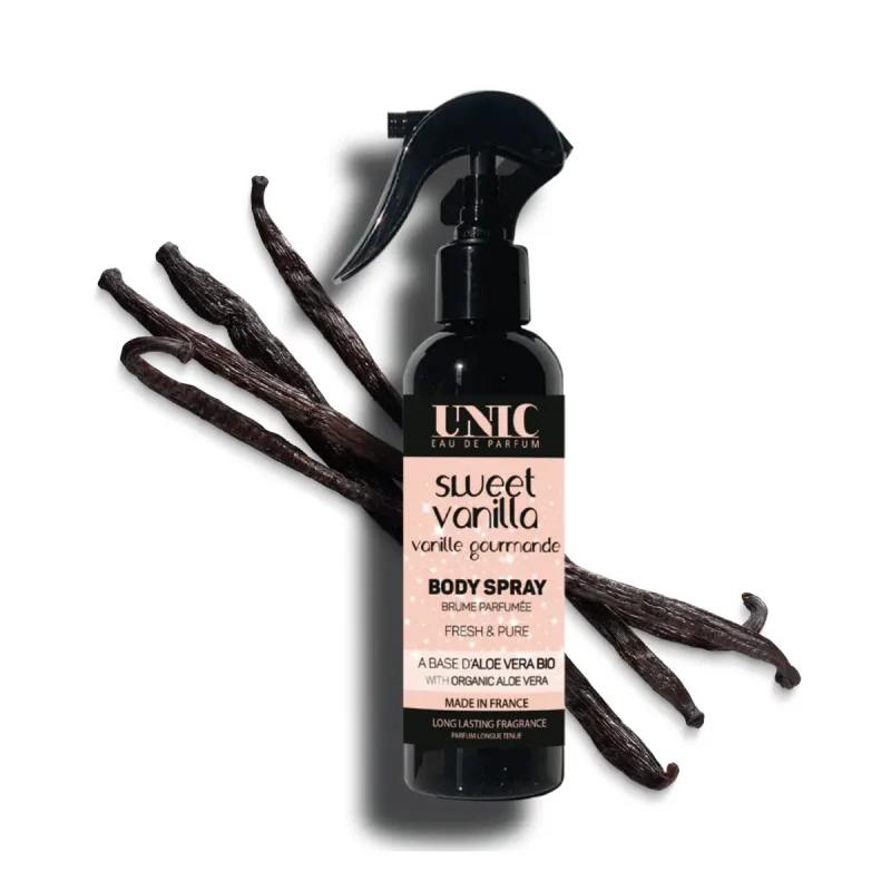 unic sweet vanilla body spray 200ml - sillage doux