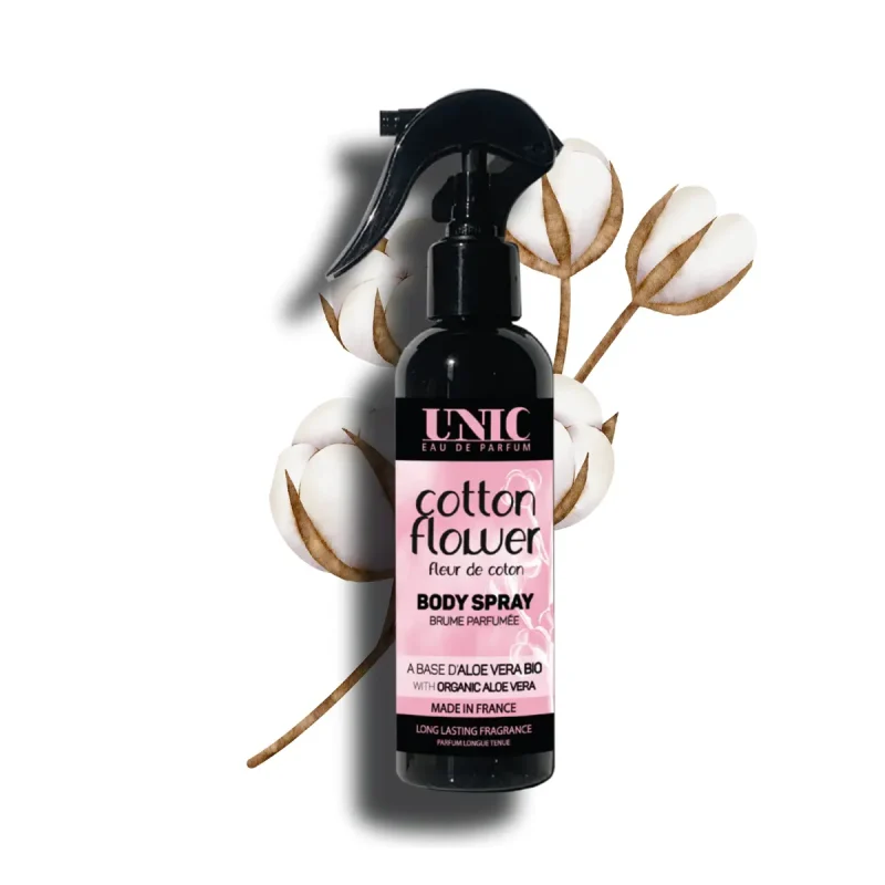 unic cotton flower body spray 200ml - sillage propre