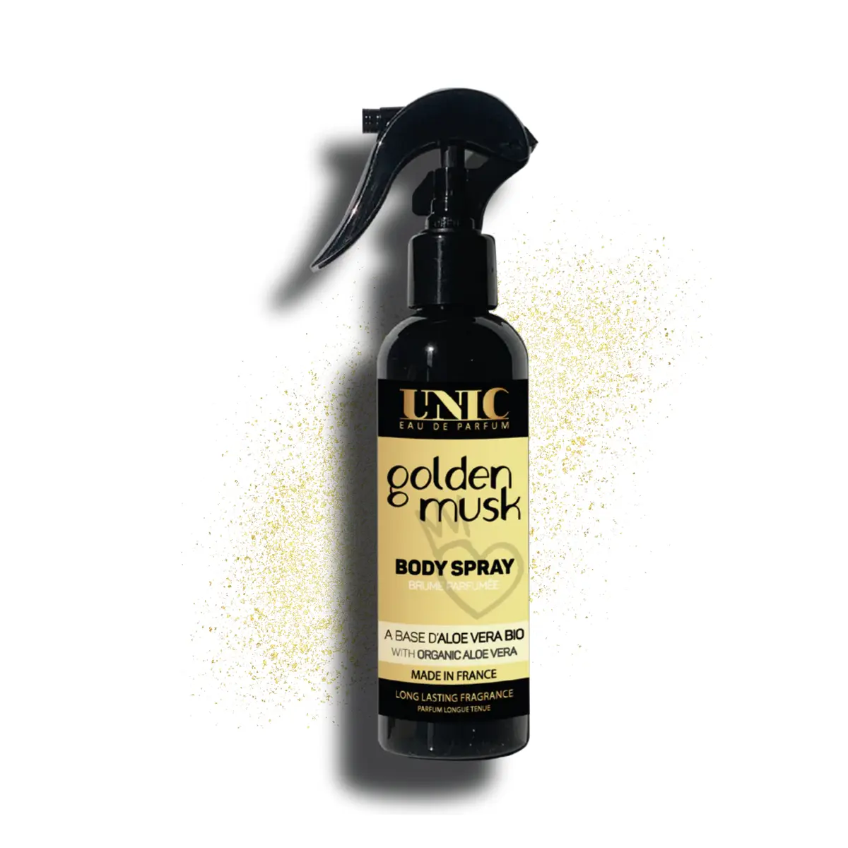UNIC Golden Musk Body Spray 200ml - Sillage propre 1 UNIC Golden Musk Body Spray 200ml – Sillage propre