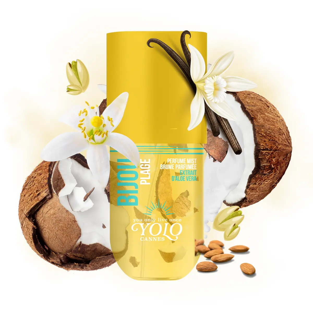 YOLO Cannes Bijou Plage 90ml - Sillage solaire 1 YOLO Cannes Bijou Plage 90ml – Sillage solaire