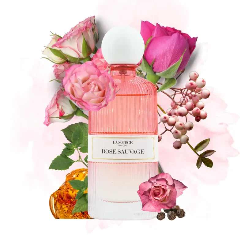 la source parfums rose sauvage eau de parfum 60ml - sillage floral