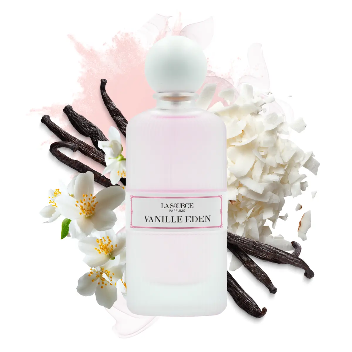 La Source Parfums Vanille Eden Eau de Parfum 60ml - Sillage vanille 1 La Source Parfums Vanille Eden Eau de Parfum 60ml – Sillage vanille